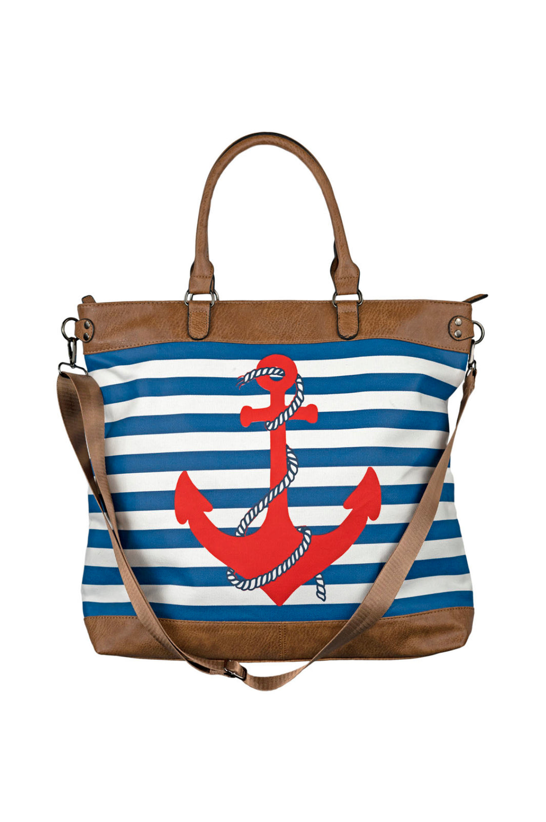 Shopping Bag Anchor & Stripes