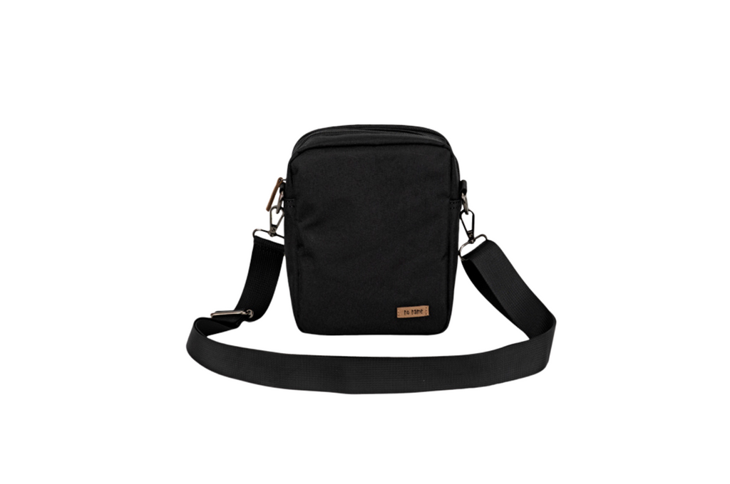 Männertasche Mini Bodybag Black