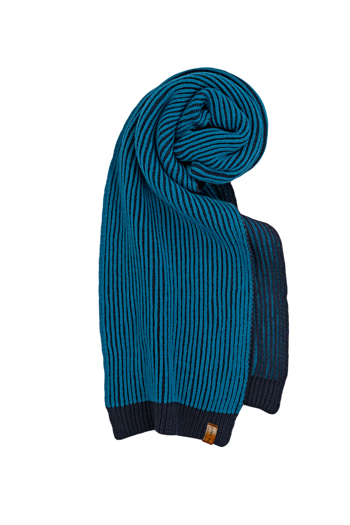 Strickschal "Rippe 2tone"