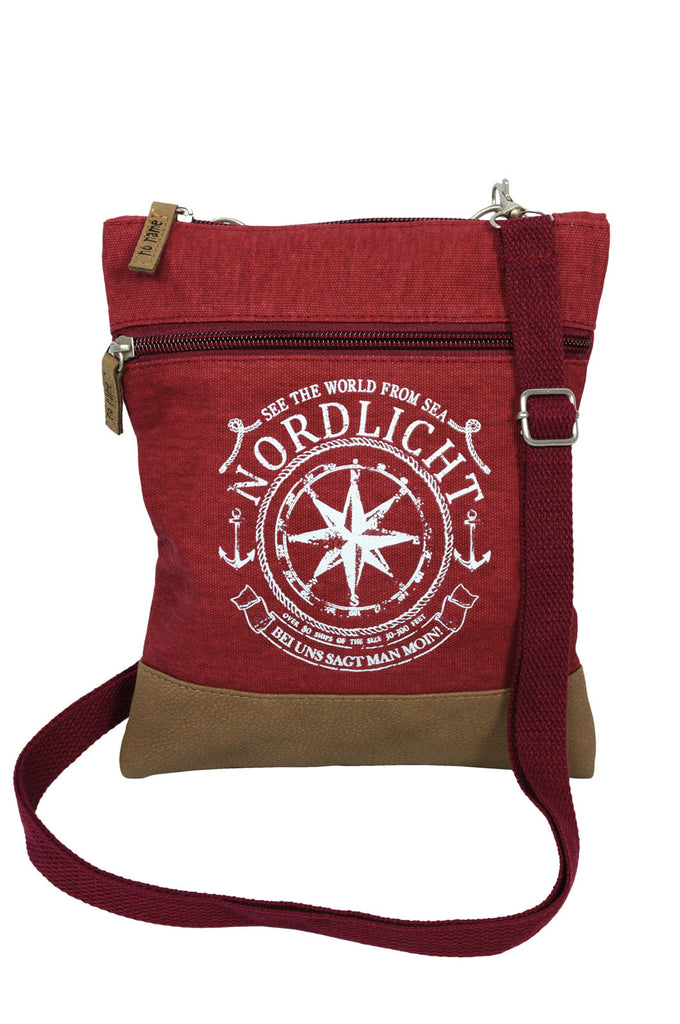 Crossbag Tasche Nordlicht Berry