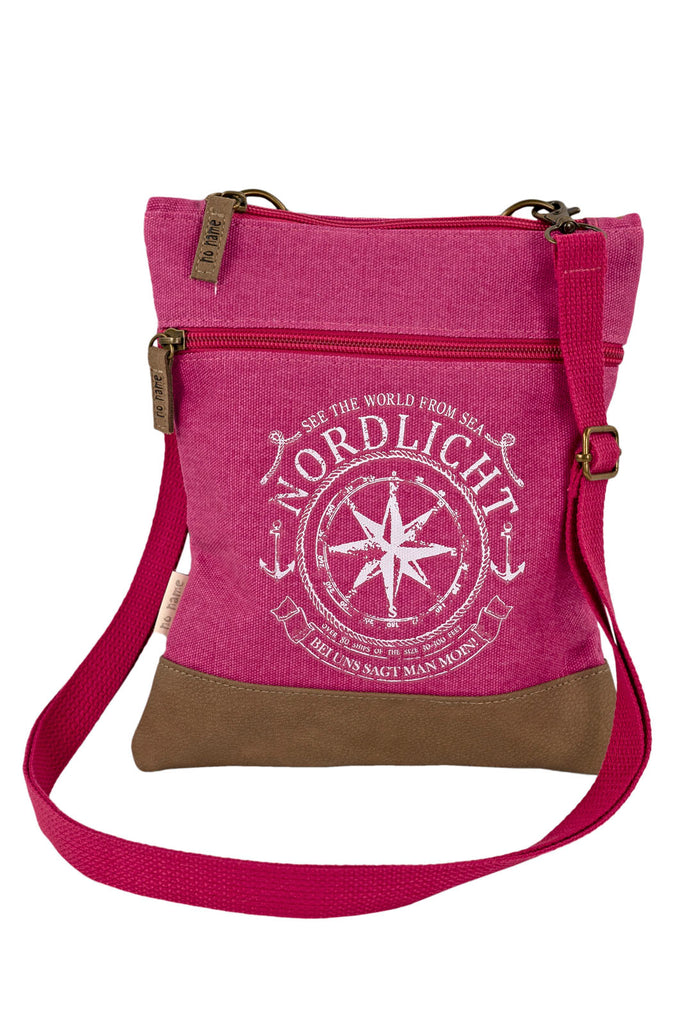 Crossbag Tasche Nordlicht Pink