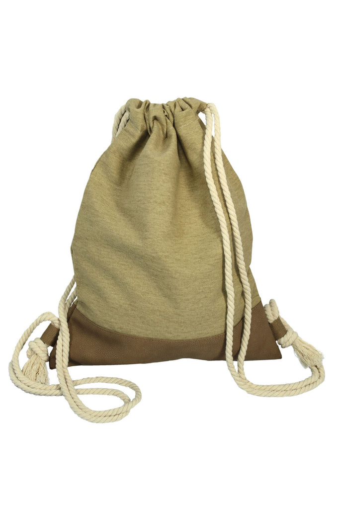 Lieblingsträger Turnbeutel Uni Sand