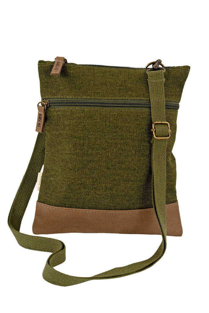 Crossbag Tasche Uni Green
