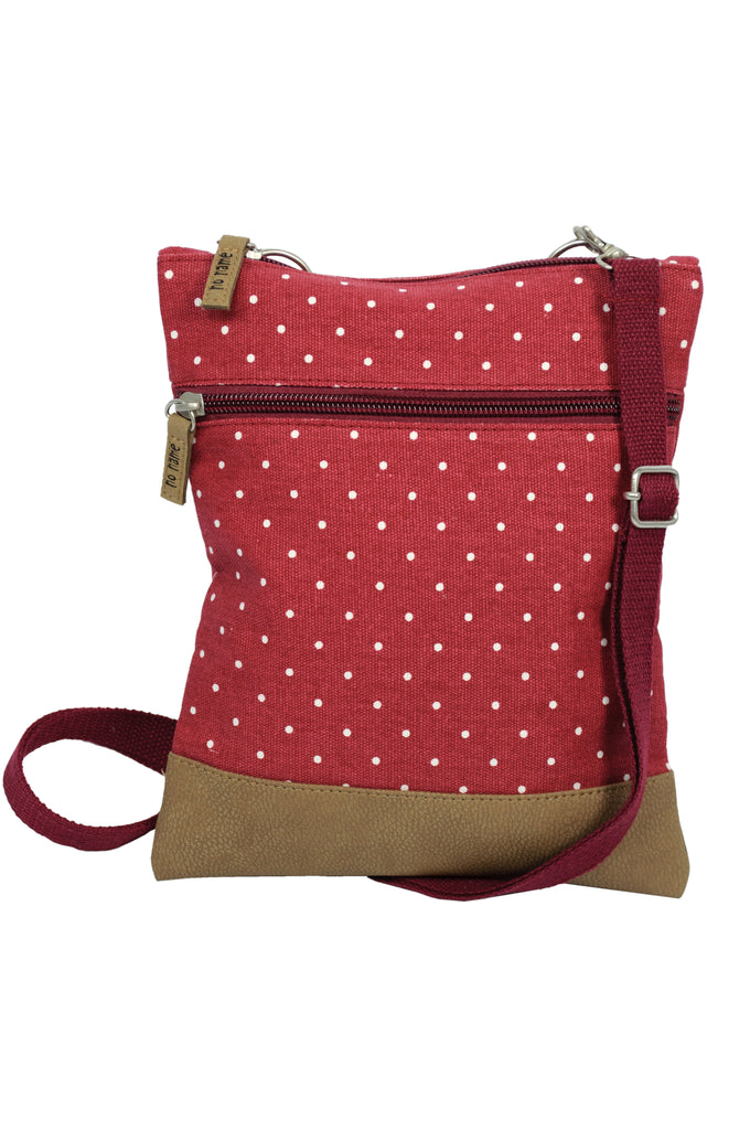 Crossbag Tasche Pünktchen Berry