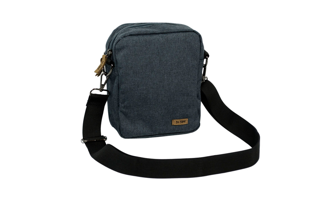 Männertasche Mini Bodybag Grey