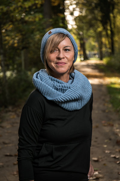Strickmütze "Uni-Rainbow"